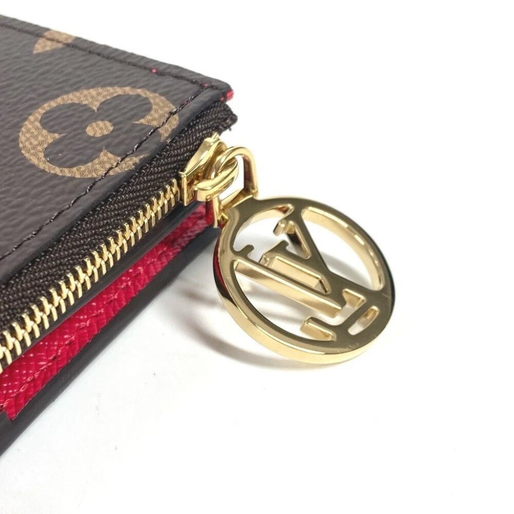 LOUIS VUITTON M13420 Monogram Portefeuille-Lisa Cherry Compact Wallet Unused - Picture 9 of 16